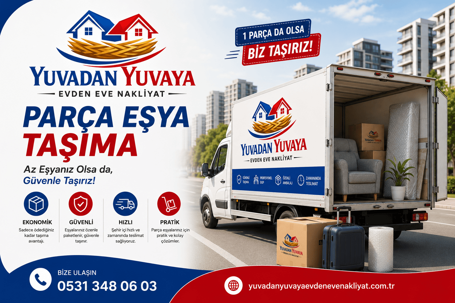 PARÇA EŞYA TAŞIMA